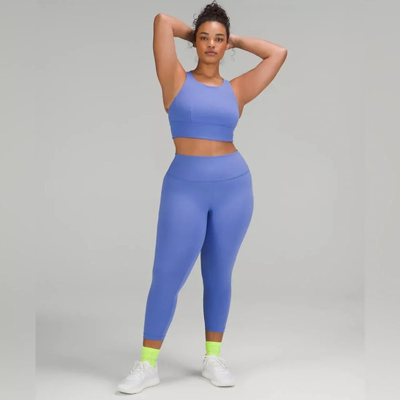 NWT Lululemon Wunder Train Longline Bra *Medium Support, C/D Cup in Wild Indigo - Picture 3 of 11